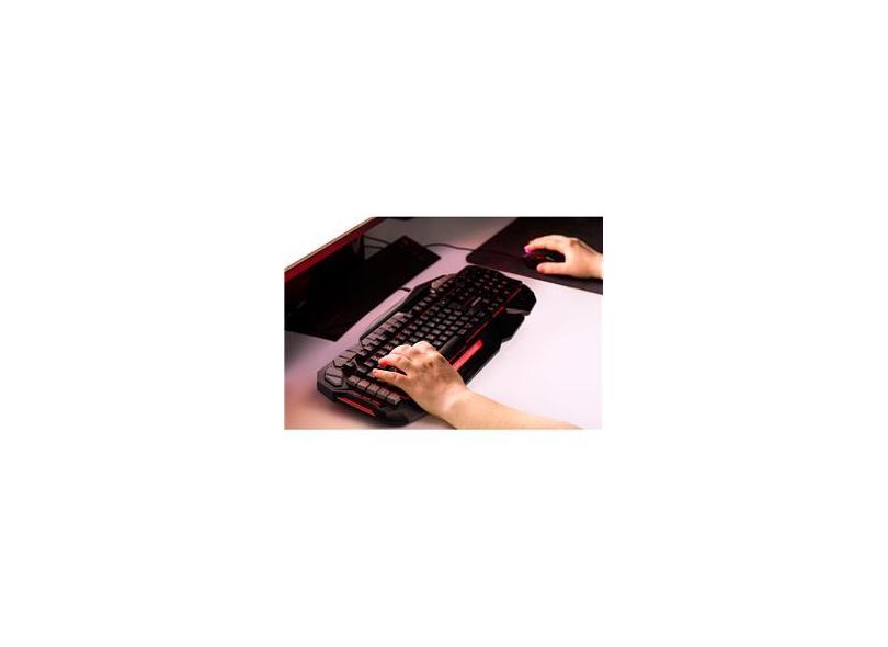 Teclado Gamer Warrior Ragnar TC222 LED - Metal com o Melhor Preço é no Zoom