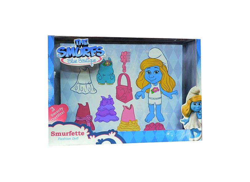 Boneca Smurfs Smurfette Fashion Doll Sunny