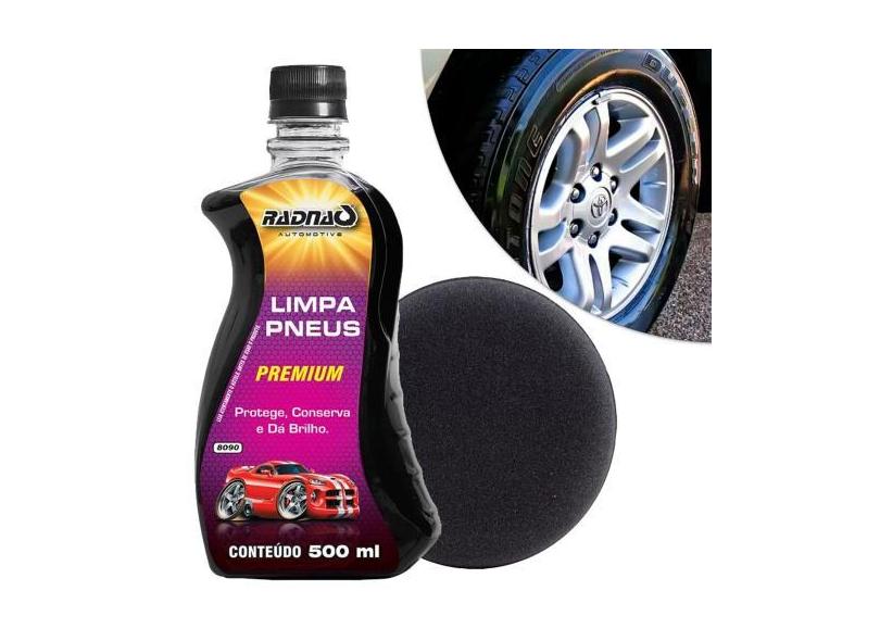 Pretinho Pneu Radnaq Longa Duração Premium + Aplicador - Radnaq/ Auto 
