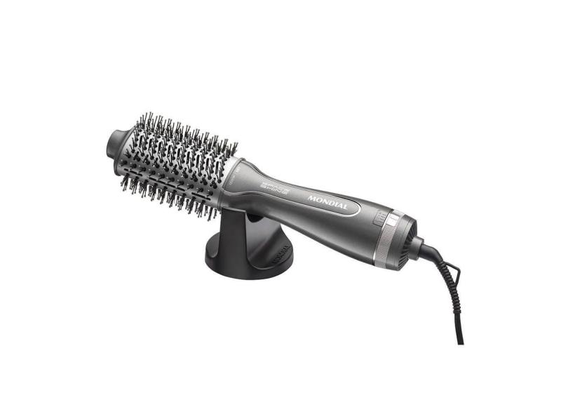 Escova Secadora Space Shine Mondial Grafite 1300W ES-20 Bivolt