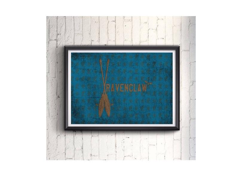 Quadro Poster House Ravenclaw Harry Potter 33x43cm