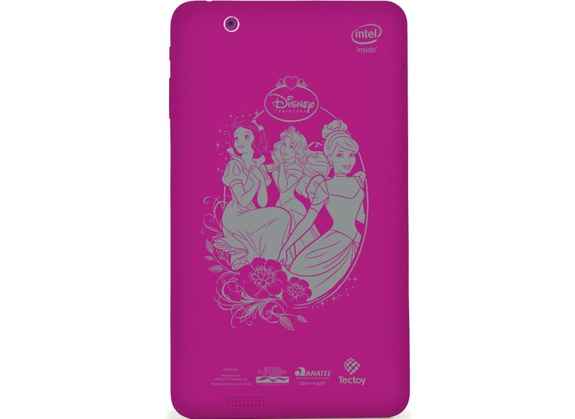 Tablet Tectoy 8.0 GB LCD 7 " Android 4.2 (Jelly Bean Plus) Princesas TT5300i