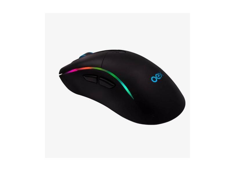 Mouse Gamer Titan  7 Botões 14.400 Dpi  Ms318 - Oex