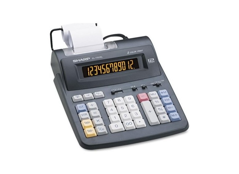 Calculadora De Mesa com Bobina Sharp EL1192BL com o Melhor Preço é no Zoom
