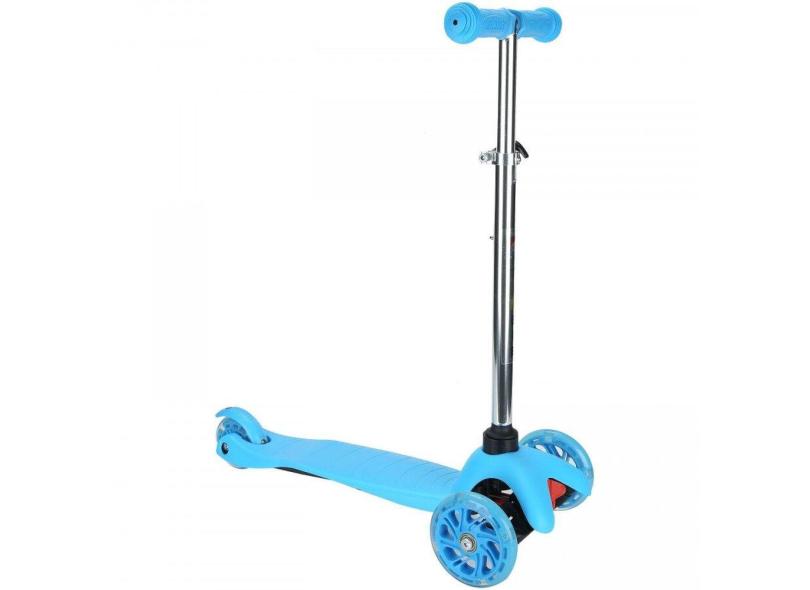 Patinete Infantil Para Crianças Com Luzes 03 Rodas Cks