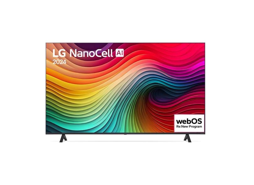 Smart TV Nano Cristal 50" LG ThinQ AI 4K 50NANO80TSA