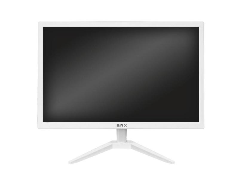 Monitor White 20&quot; LED 60hz HDMI VGA - BRX
