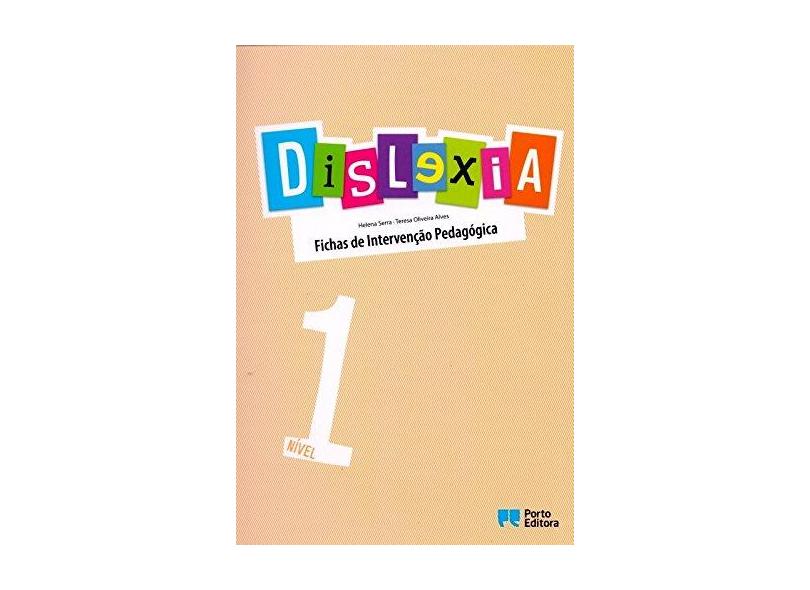 Dislexia. Nível 1. Fichas de Intervenção Pedagógica - Espiral - 9789720350411