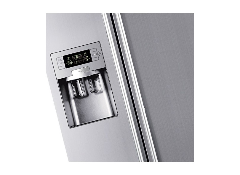 Refrigerador Side By Side com Dispenser de Água Externo SS77X Inox 127V Electrolux