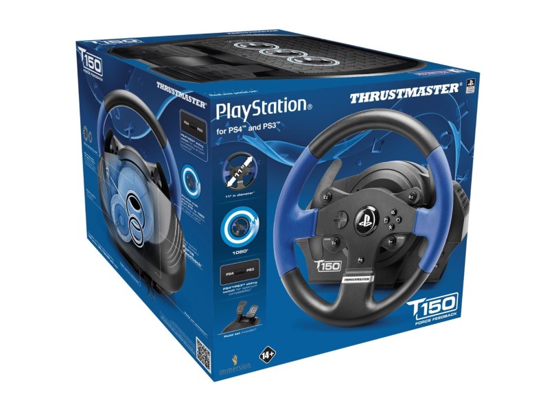 Volante PC PS3 PS4 T150 Force Feedback - Thrustmaster