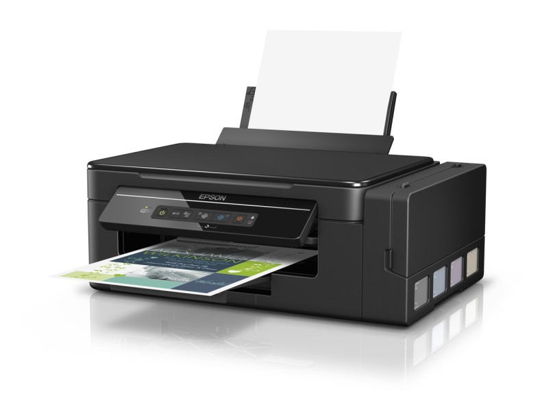 Multifuncional Epson Ecotank L395 Tanque de Tinta Colorida Sem Fio