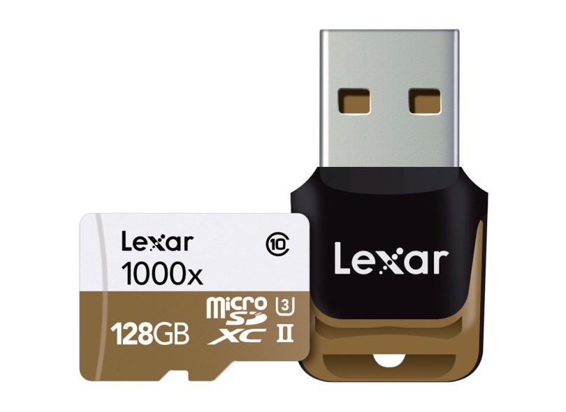 Cartão de Memória Micro SDXC Lexar Professional 128 GB LSDMI128CBNL1000R
