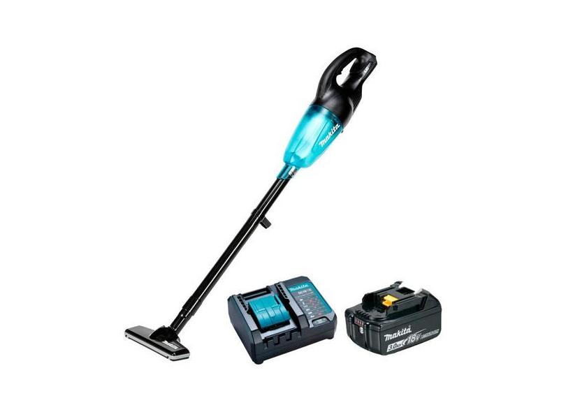 Aspirador Makita Dcl180zb +1 Bateria 3ah + Carregador Bivolt DCL180ZB + BL1830B + DC18WC