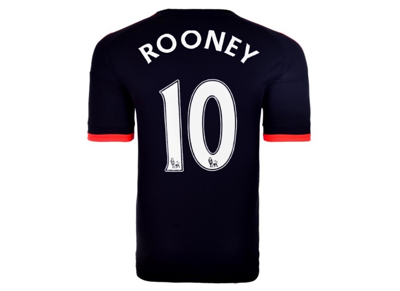 Camisa Torcedor infantil Manchester United III 2015/16 com Número Adidas