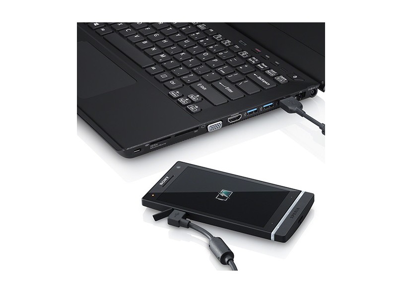 Notebook Sony Vaio Intel Core i7 3520M 3ª Geração 6 GB 750 GB LED 13,3" GeForce GT 640M Windows 8 SVS13A25PBS