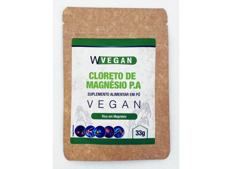 CLORETO DE MAGNéSIO HEXAHIDRATADO PA  1 SACHE DE 33G WVEGAN VEGANO MORIALE ODT 