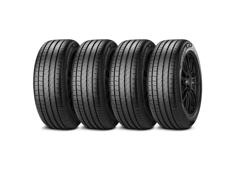 Kit 4 Pneu Pirelli Aro 17 205/45r17 88v Tl Xl Cinturato P7