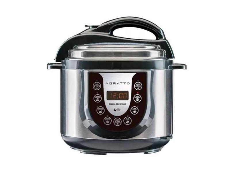 Panela Elétrica De Pressão 4 Litros Agratto Grande Arroz Top - A.R Var