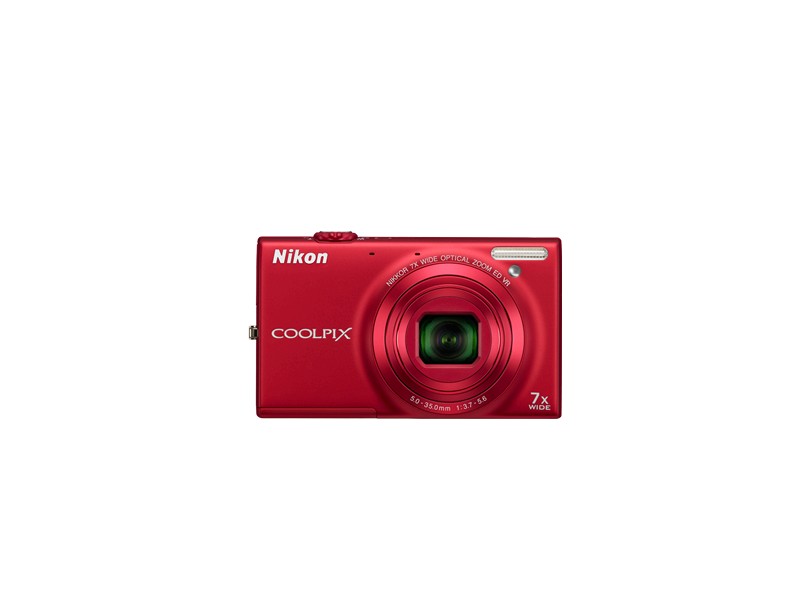 Câmera Digital Nikon Coolpix 16,1 MP HD S6100