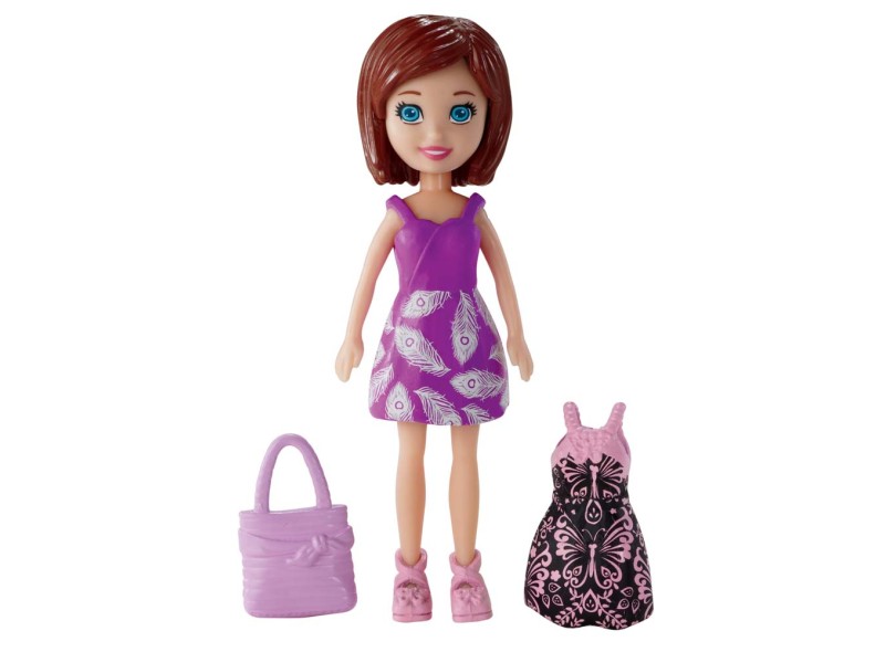 Boneca Polly Lea Vestido Mattel