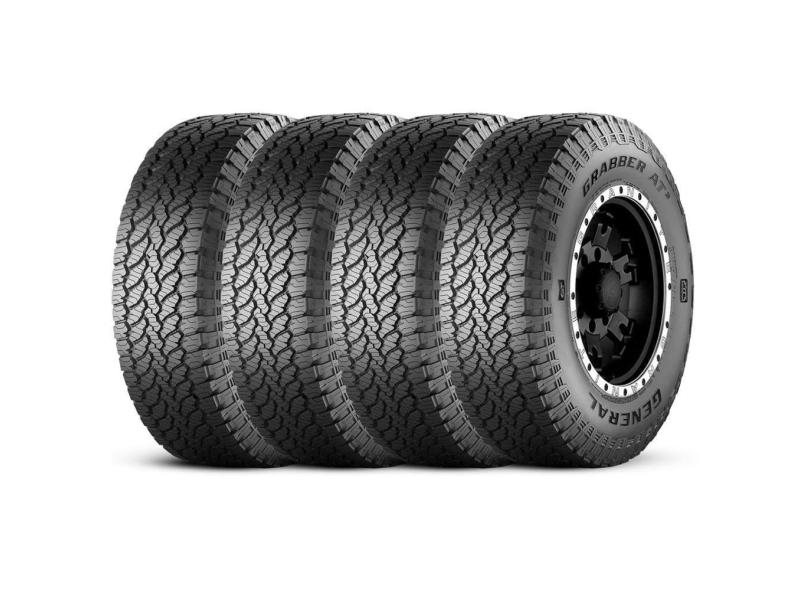 Kit 4 Pneu General Aro 16 225/70r16 103t Tl Fr Grabber At3