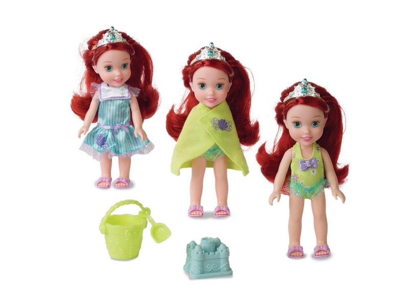 Boneca Princesas Disney Minha Primeira Princesa Pequena Ariel Mimo