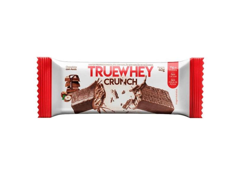 Barra Proteica True Whey 11g Proteina Chocolate Com Avelã 1 Unidade True Source-Unissex