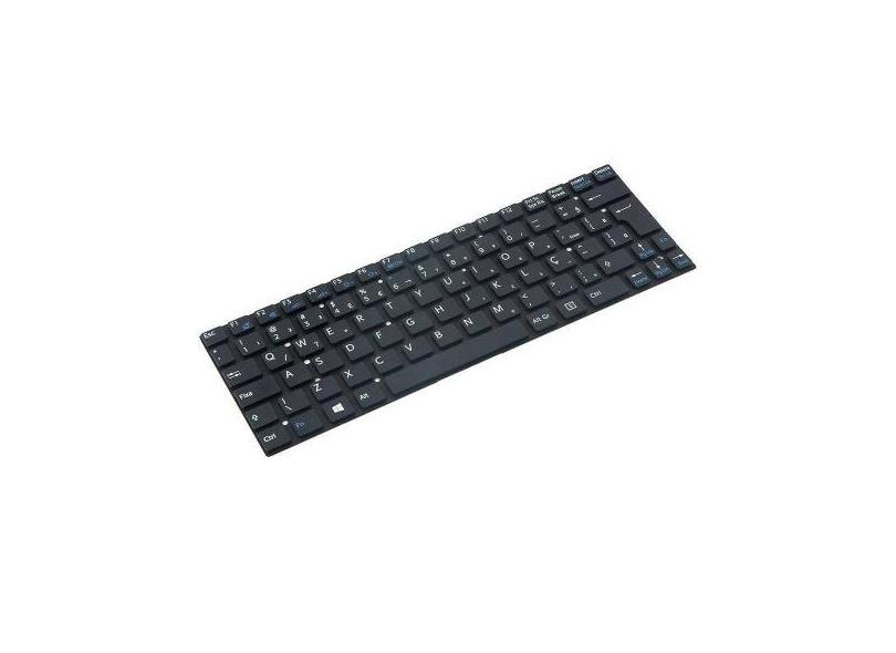 Teclado para Notebook bringIT compatível com Sony Vaio Svt SVT11113FG 