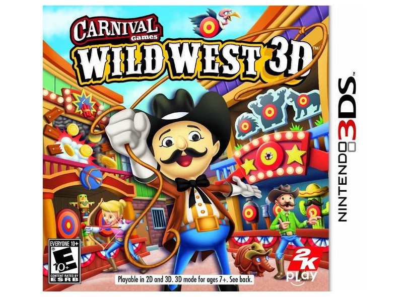 Jogo Carnival Games: Wild West 3D 2K Nintendo 3DS