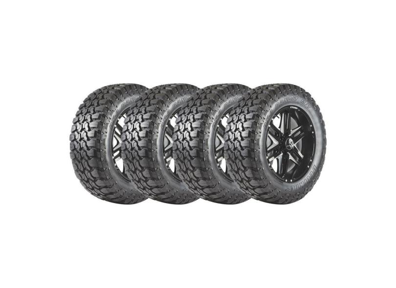 Kit 4 Pneus Delinte Aro 18 35X12.50R18 DX-9 Bandit M/T 10 Lonas 123Q