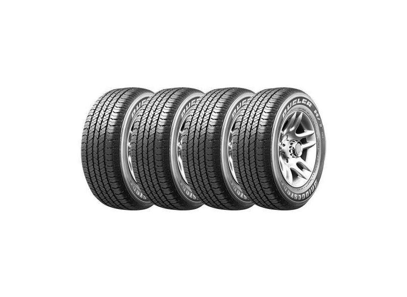 Jogo 4 pneus bridgestone aro 16 dueler a/t revo 2 235/70r16 106t