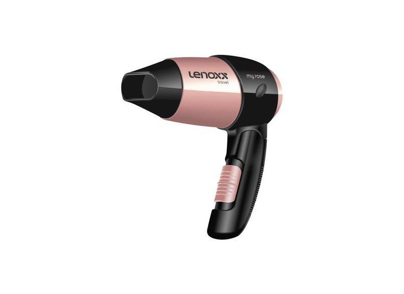 Secador De Cabelo Lenoxx My Rose Travel Psc 759 - Rosé Para Viagem Dob