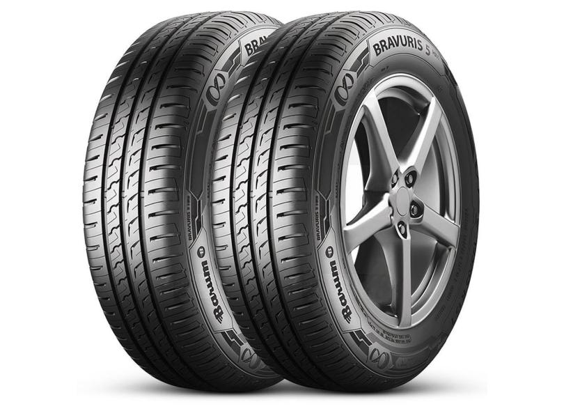 Kit 2 Pneu Barum By Continental 195/65r15 91h Bravuris 5hm