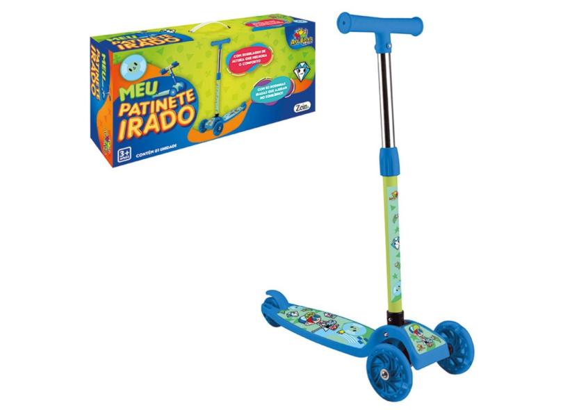 Patinete Infantil Radical Irado p/ Crianças de 3 4 5 6 Anos