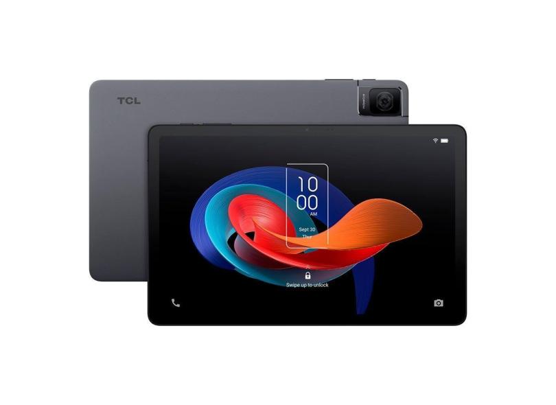 Tablet Tela 10,36&quot; Android 13 128GB 4GB RAM TCL TAB 10 Gen 2 Wi-Fi Bluetooth Cinza