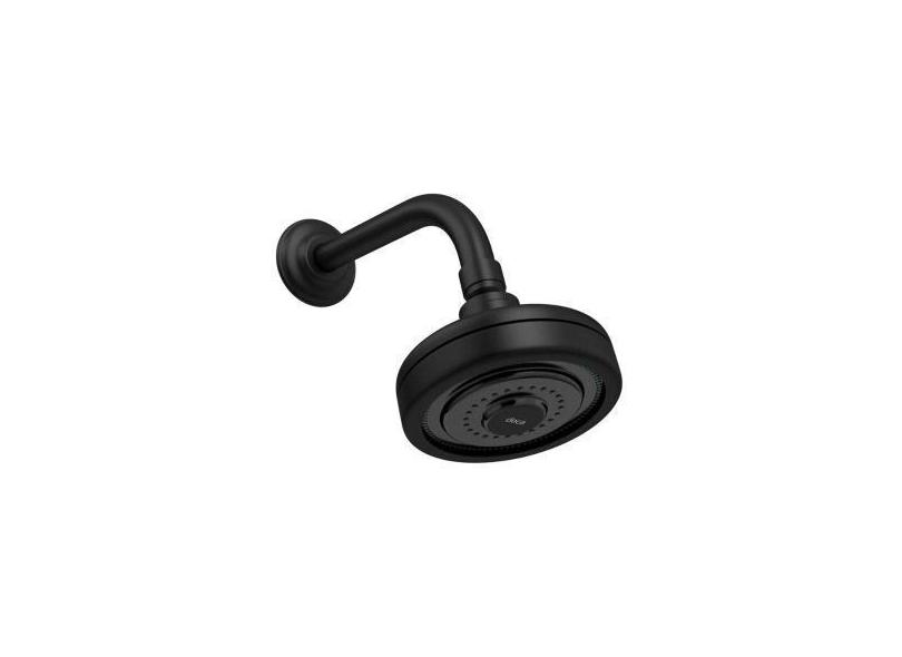 Chuveiro Deca Acqua Plus 1990.BL.STD.MT Parede Black Matte