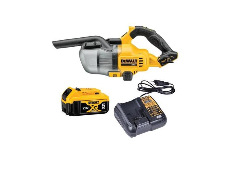 Aspirador De Po Portatil A Bateria 20V 5Ah Dcv501hb Dewalt
