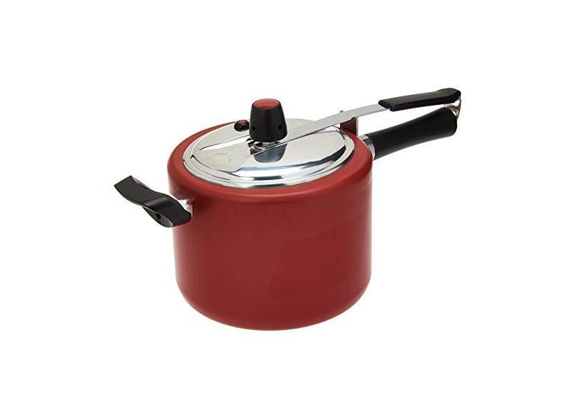 Panela de Pressão BRINOX REVESTIDOS Vapt Vermelho Cereja