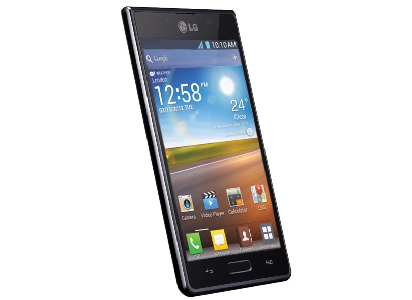 Smartphone LG Optimus L7 P705 Câmera 5,0 MP 4GB Android 4.0 (Ice Cream Sandwich) 3G Wi-Fi