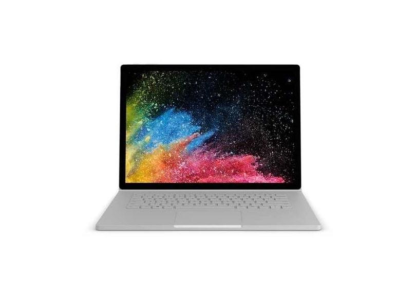 Notebook Conversível Microsoft Surface Book 2 Intel Core i7 8650U 8ª Geração 8 GB de RAM 250.0 GB 15 " Touchscreen GeForce GTX 1060 Windows 10 Surface Book 2