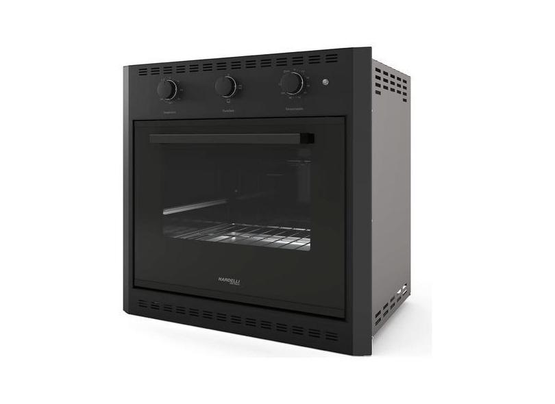 Forno Elétrico De Embutir Black 60 Litros Nardelli E60 220v E60 Black