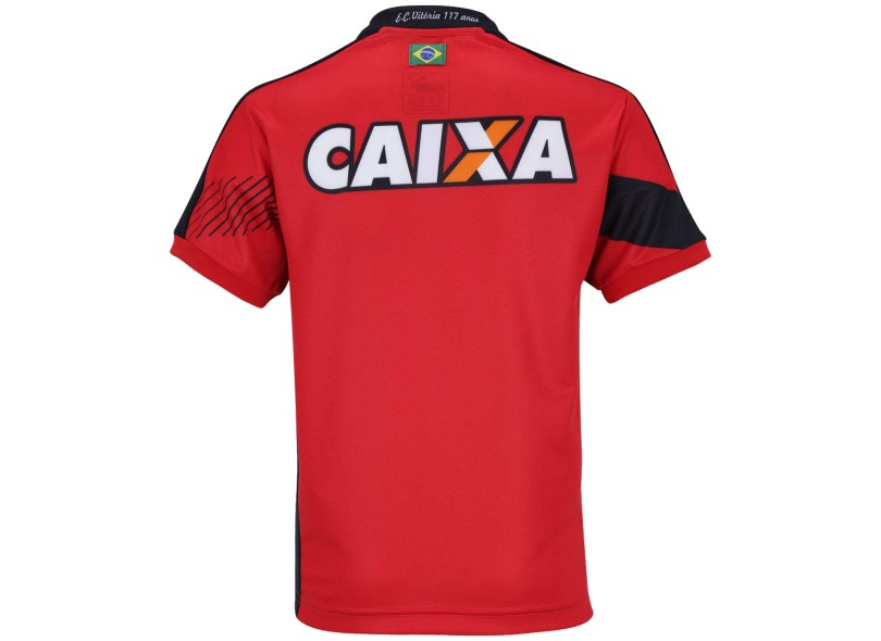 Camisa Torcedor infantil Vitória I 2016 sem Número Puma