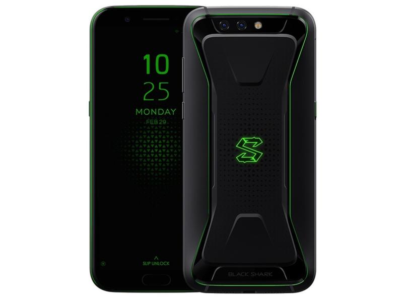 Smartphone Xiaomi Black Shark 64GB 12.0 MP 2 Chips Android 8.0 (Oreo) 3G 4G Wi-Fi