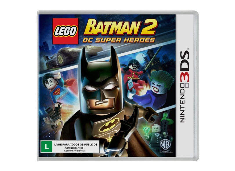 Jogo Lego Batman 2: DC Super Heroes Warner Bros Nintendo 3DS