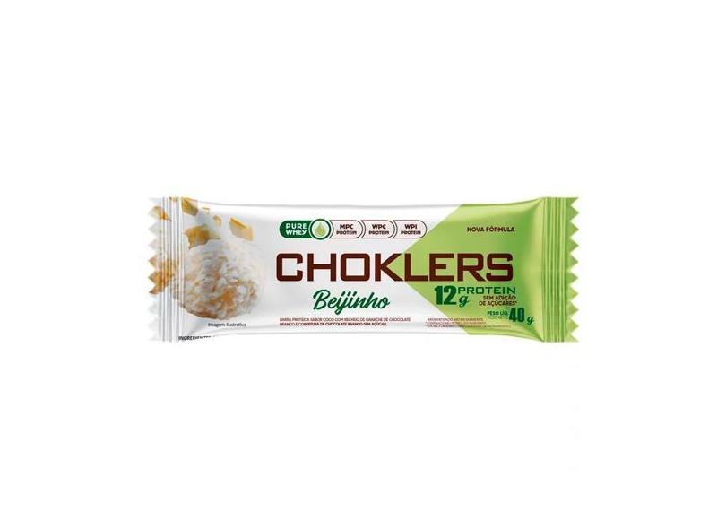 Barra De Proteína Choklers 12G De Proteína Beijinho 40G