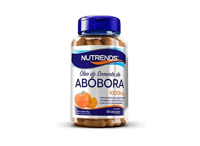 Nutrends Óleo De Semente De Abóbora 60 Cápsulas