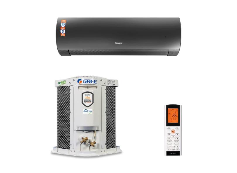 Ar Condicionado Split Hi Wall Gree G-Diamond Auto Inverter 24.000 Btus Quente e Frio 220v R-32