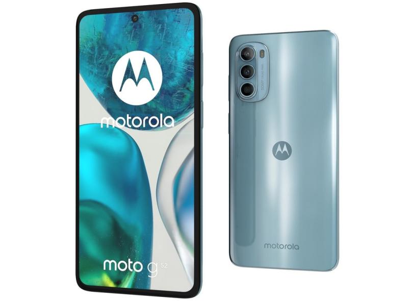 Smartphone Motorola Moto G G52 4GB RAM 128GB Câmera Tripla em