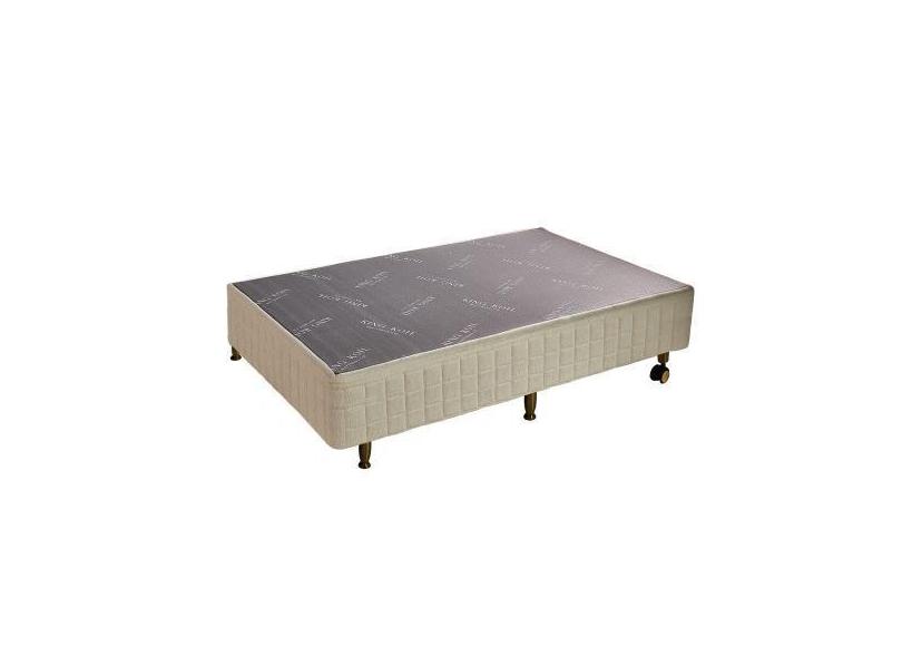 Base para Box King Koil Grand Comfort Linho Bege 158x99 com o Melhor ...