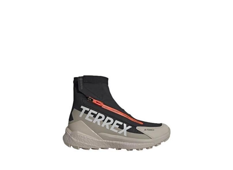 adidas Tênis de caminhada masculino Terrex Free Hiker 2 C.Rdy, Wonder Bege/Core Black/Semi Impact Orange, 41